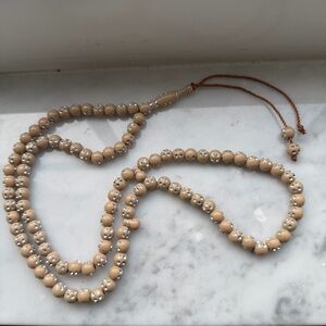 Tan Muslim Prayer Beads 99 Beads